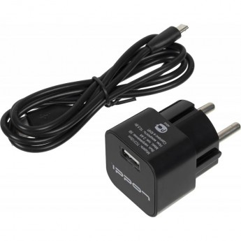 Сетевое зарядное устройство IPPON TC312BM, цвет черный